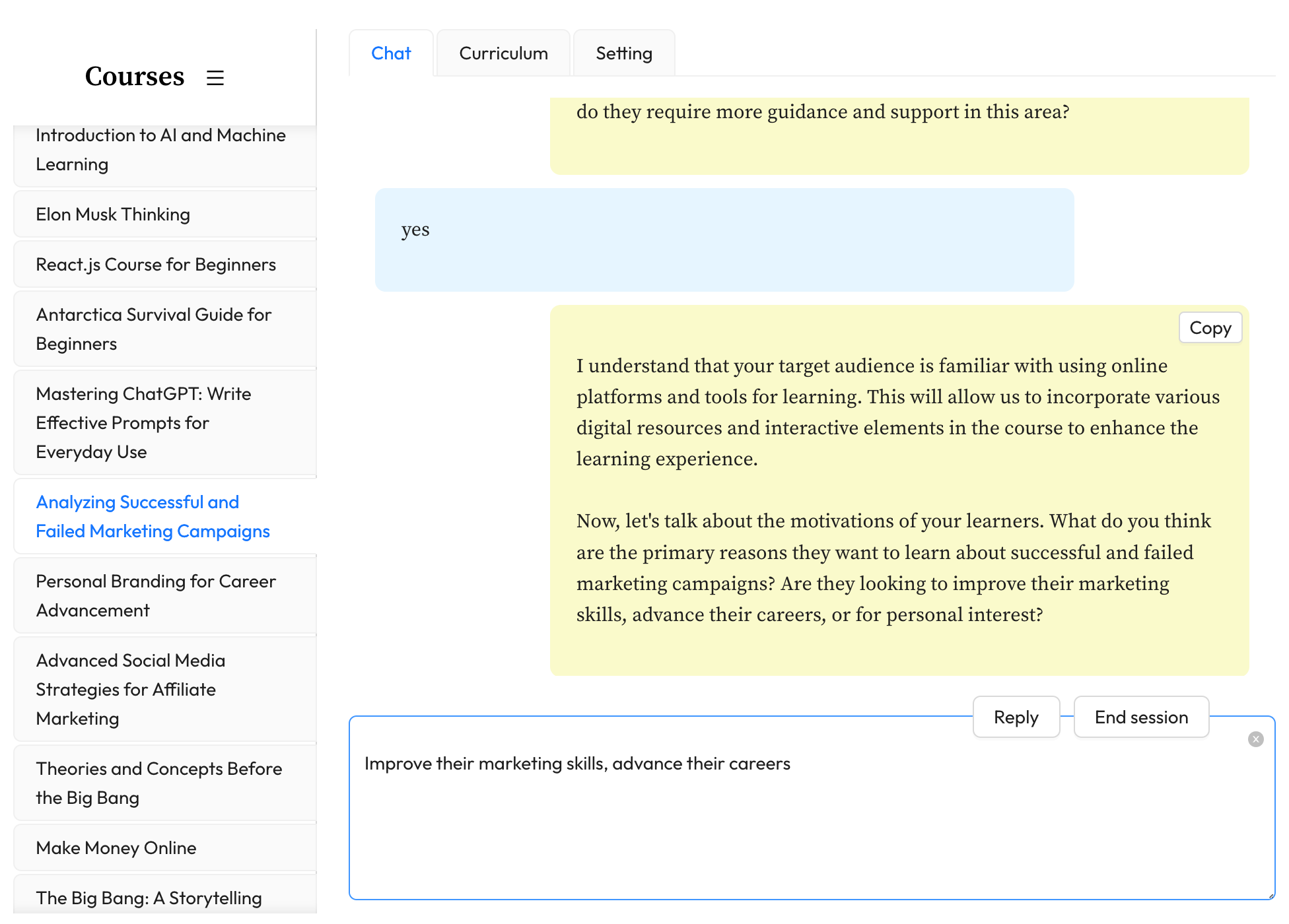 Customize Your Learning with a Personal Course Builder and AI Tutor